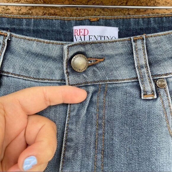 Red Valentino culottes jeans size 30 - Picture 3 of 8